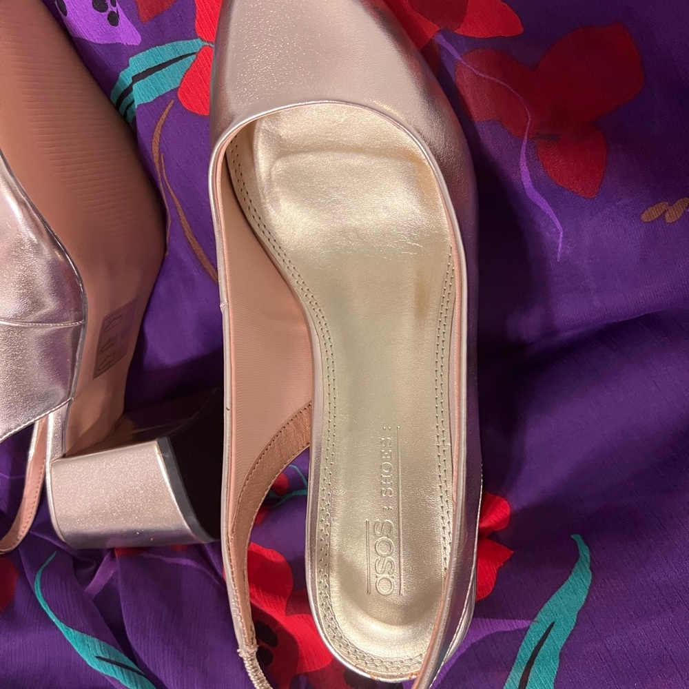 ASOS block heel size 10 Wide (ASOS size 7)